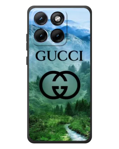Чохол для Motorola Edge 70 Fusion Plus з картинкою «Gucci — гірський пейзаж»
