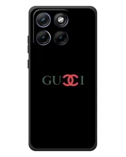 Чохол для Motorola Edge 70 Fusion Plus з картинкою «Gucci — червоний градієнт»