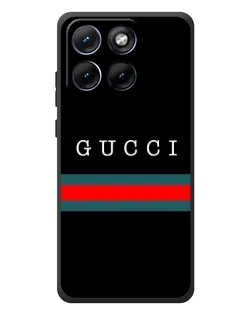 Чохол для Motorola Edge 70 Fusion Plus з картинкою «Gucci — червоний пояс»