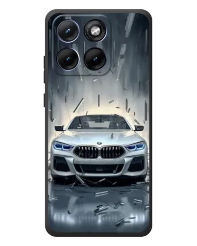 Чохол для Motorola Edge 70 Fusion Plus з картинкою «BMW у світлі фар»
