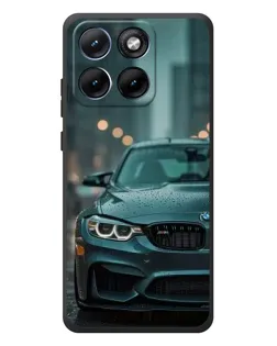 Чохол для Motorola Edge 70 Fusion Plus з картинкою «BMW у вогнях міста»