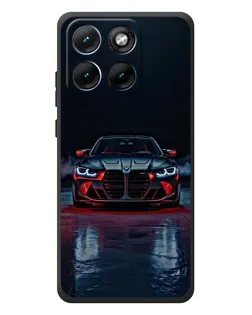 Чохол для Motorola Edge 70 Fusion Plus з картинкою «BMW на мокрій дорозі»