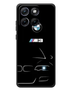 Чохол для Motorola Edge 70 Fusion Plus з картинкою «Мінімалістичний принт BMW M3»