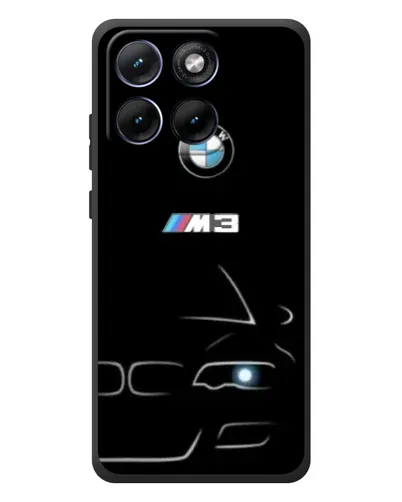 Чохол для Motorola Edge 70 Fusion Plus з картинкою «Мінімалістичний принт BMW M3»