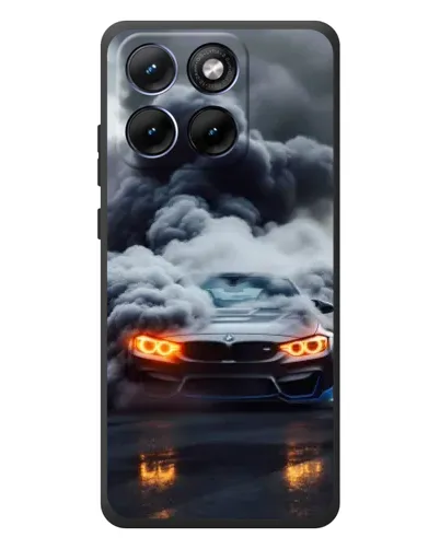 Чохол для Motorola Edge 70 Fusion Plus з картинкою «BMW у диму»