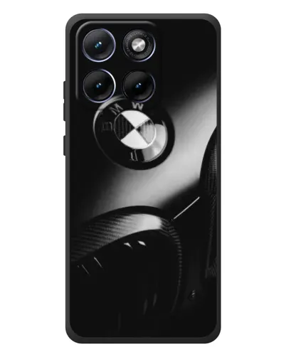Чохол для Motorola Edge 70 Fusion Plus з картинкою «Емблема BMW — макро»
