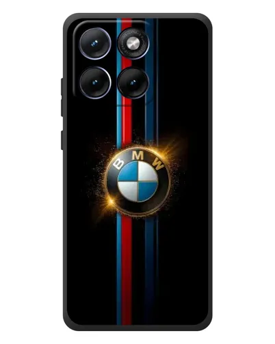 Чохол для Motorola Edge 70 Fusion Plus з картинкою «BMW M-Power неон»