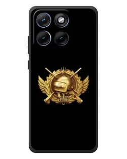 Чохол для Motorola Edge 70 Fusion Plus з картинкою «PUBG — помаранчевий градієнт»