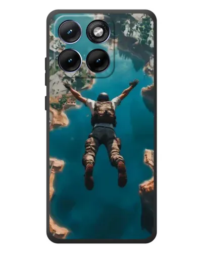 Чохол для Motorola Edge 70 Fusion Plus з картинкою «PUBG — вільне падіння»