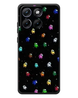 Чохол для Motorola Edge 70 Fusion Plus з картинкою «Екіпаж Among Us»