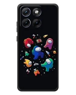 Чохол для Motorola Edge 70 Fusion Plus з картинкою «Among Us космос»