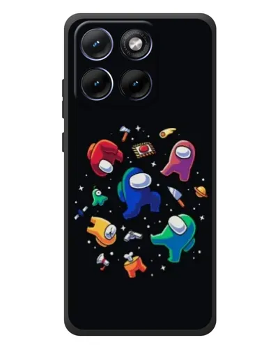 Чохол для Motorola Edge 70 Fusion Plus з картинкою «Among Us космос»