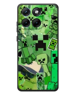 Чохол для Motorola Edge 70 Fusion Plus з картинкою «Кріпери Minecraft»