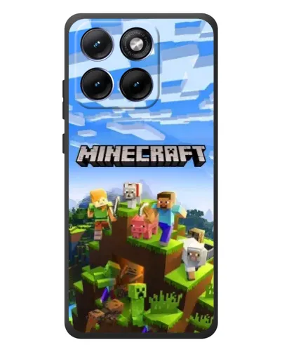 Чохол для Motorola Edge 70 Fusion Plus з картинкою «Minecraft класичний світ»