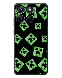 Чохол для Motorola Edge 70 Fusion Plus з картинкою «Паттерн з кріперами»