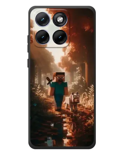Чохол для Motorola Edge 70 Fusion Plus з картинкою «Стів у лісі»