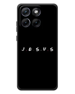 Чохол для Motorola Edge 70 Fusion Plus з картинкою «Крапки віри J.E.S.U.S.»