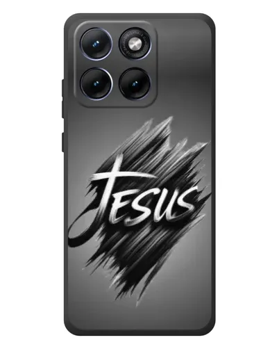 Чохол для Motorola Edge 70 Fusion Plus з картинкою «Напис Jesus Graffiti»