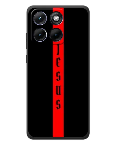 Чохол для Motorola Edge 70 Fusion Plus з картинкою «Червона лінія віри»