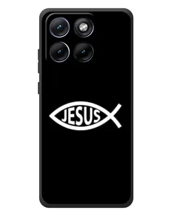 Чохол для Motorola Edge 70 Fusion Plus з картинкою «Класичний Jesus»