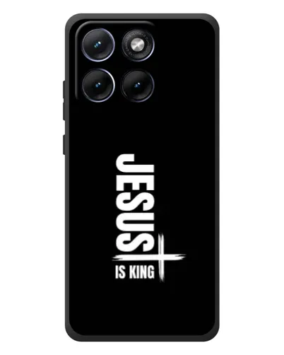 Чохол для Motorola Edge 70 Fusion Plus з картинкою «Вертикаль віри Jesus»