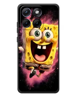 Чохол для Motorola Edge 70 Fusion Plus з картинкою «Вибуховий Спанч Боб»