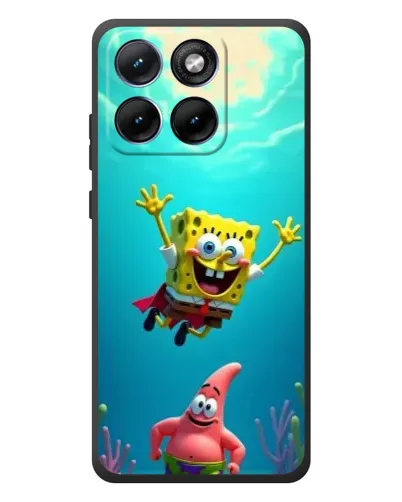 Чехол для Motorola Edge 70 Fusion Plus с картинкой «Спанч Боб под водой» Чехол для Motorola Edge 70 Fusion Plus с картинкой «Спанч Боб под водой»