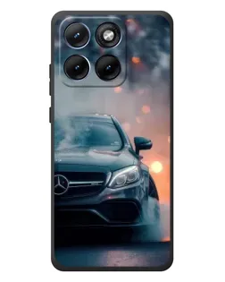 Чохол для Motorola Edge 70 Fusion Plus з картинкою «Mercedes — нічне місто»