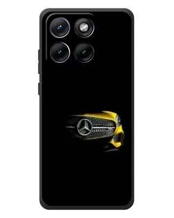 Чохол для Motorola Edge 70 Fusion Plus з картинкою «Mercedes — ретро стиль»