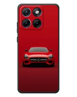 Чохол для Motorola Edge 70 Fusion Plus з картинкою «Червоний Mercedes AMG»