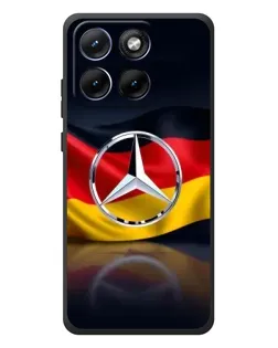 Чохол для Motorola Edge 70 Fusion Plus з картинкою «Mercedes — прапор Німеччини»