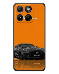 Чохол для Motorola Edge 70 Fusion Plus з картинкою «Помаранчевий Mercedes AMG»