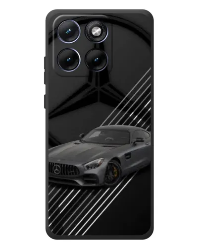 Чохол для Motorola Edge 70 Fusion Plus з картинкою «Mercedes AMG — графіка»