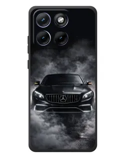 Чохол для Motorola Edge 70 Fusion Plus з картинкою «Mercedes у диму»