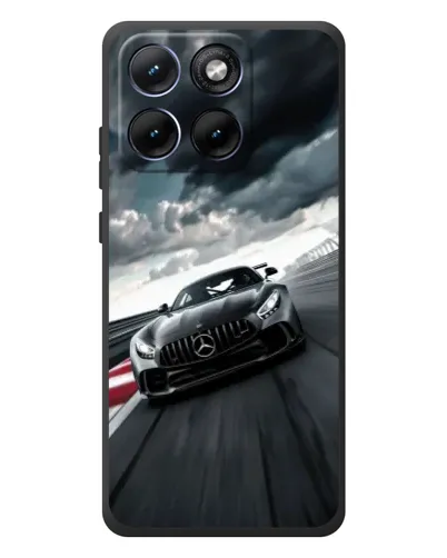 Чохол для Motorola Edge 70 Fusion Plus з картинкою «Гоночний Mercedes AMG»