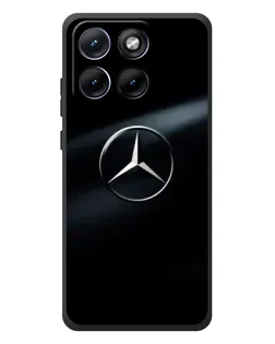 Чохол для Motorola Edge 70 Fusion Plus з картинкою «Mercedes на металі»