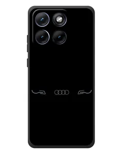 Чохол для Motorola Edge 70 Fusion Plus з картинкою «Audi — світловий підпис»