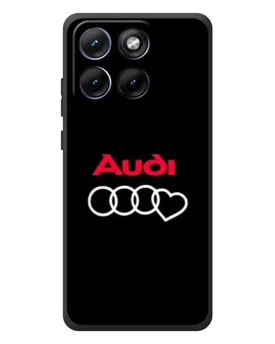 Чохол для Motorola Edge 70 Fusion Plus з картинкою «Логотип Audi Heart»