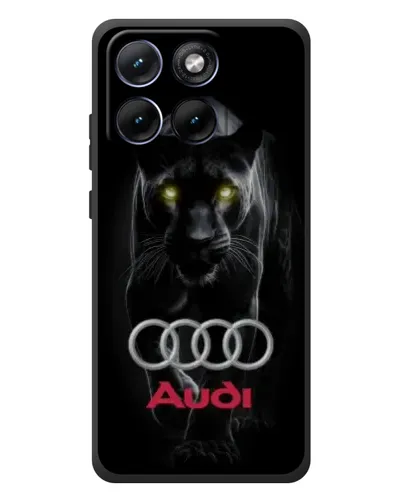 Чохол для Motorola Edge 70 Fusion Plus з картинкою «Пантера та Audi»