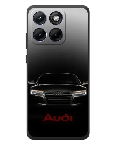 Чохол для Motorola Edge 70 Fusion Plus з картинкою «Audi — градієнтний контур»