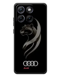 Чохол для Motorola Edge 70 Fusion Plus з картинкою «Графіка — пантера та Audi»