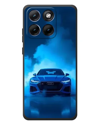 Чохол для Motorola Edge 70 Fusion Plus з картинкою «Audi — блакитна енергія»