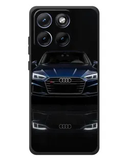 Чохол для Motorola Edge 70 Fusion Plus з картинкою «Audi — нічне відображення»