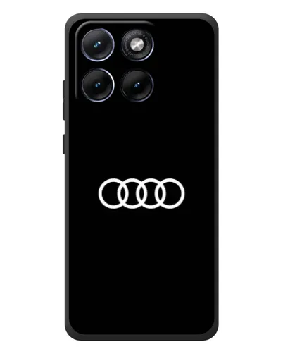 Чохол для Motorola Edge 70 Fusion Plus з картинкою «Audi White Logo»