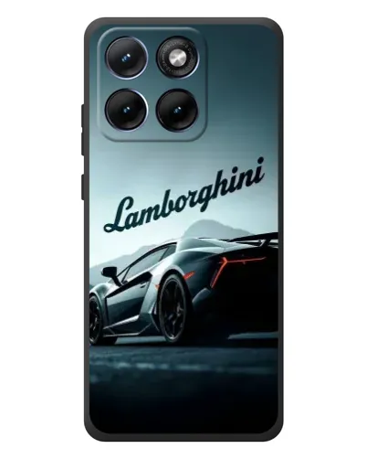 Чохол для Motorola Edge 70 Fusion Plus з картинкою «Класичний Lamborghini надпис»