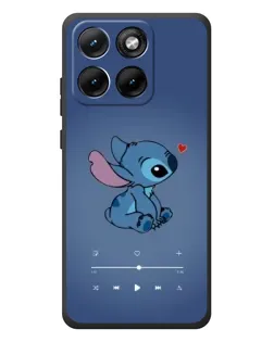 Чохол для Motorola Edge 70 Fusion Plus з картинкою «Музичний Stitch»