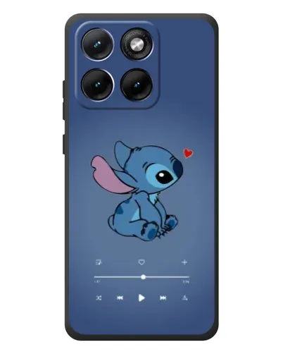 Чохол для Motorola Edge 70 Fusion Plus з картинкою «Музичний Stitch»