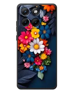 Чохол для Motorola Edge 70 Fusion Plus з картинкою «Квіткова феєрія»