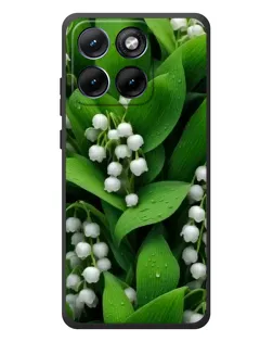 Чохол для Motorola Edge 70 Fusion Plus з картинкою «Конвалії в зелені»