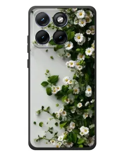 Чохол для Motorola Edge 70 Fusion Plus з картинкою «Гілка дрібних білих квітів»